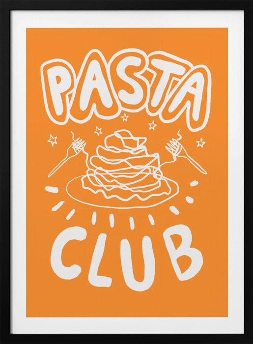 Pasta Club Framed Art Wall Decor