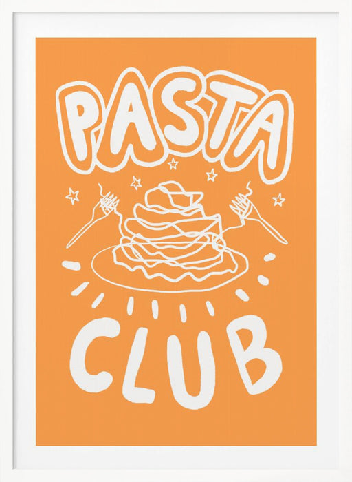 Pasta Club Framed Art Wall Decor