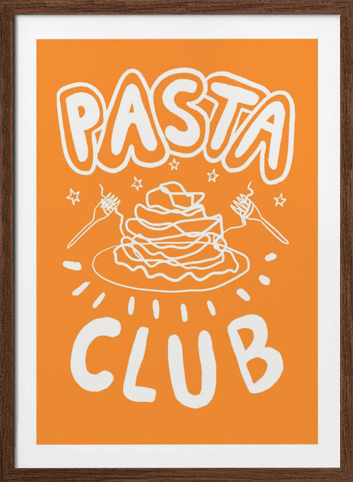 Pasta Club Framed Art Wall Decor