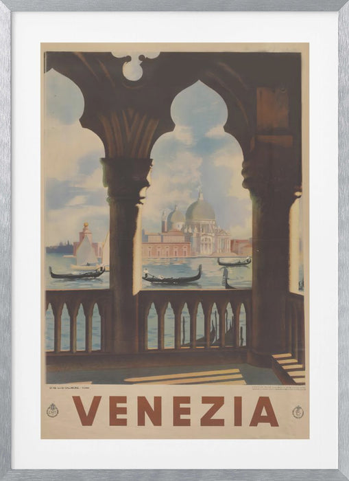 Venezia 1938 Framed Art Wall Decor