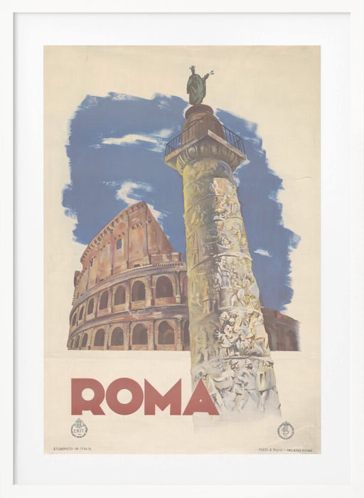 Roma Framed Art Modern Wall Decor