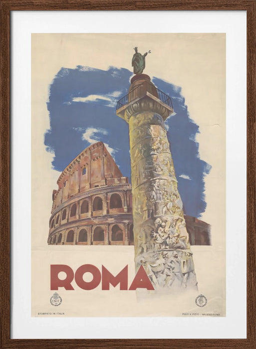 Roma Framed Art Modern Wall Decor