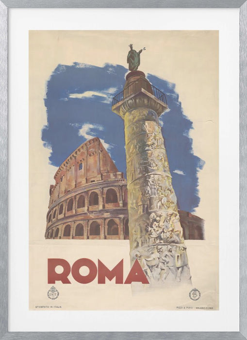 Roma Framed Art Modern Wall Decor