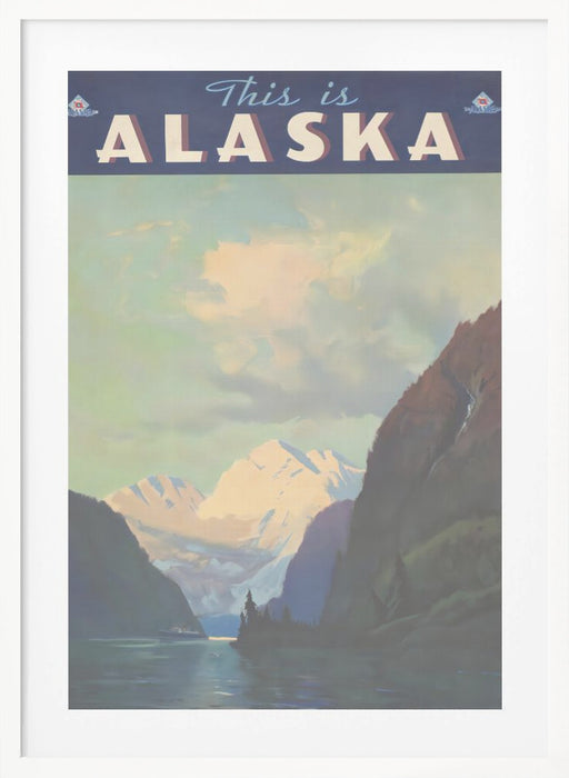 Alaska Framed Art Modern Wall Decor