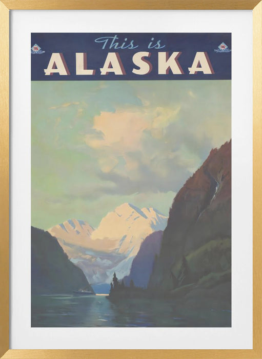 Alaska Framed Art Modern Wall Decor