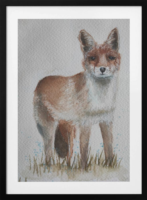 Fox Framed Art Wall Decor