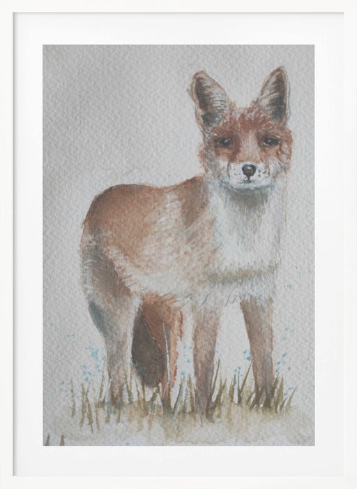 Fox Framed Art Wall Decor