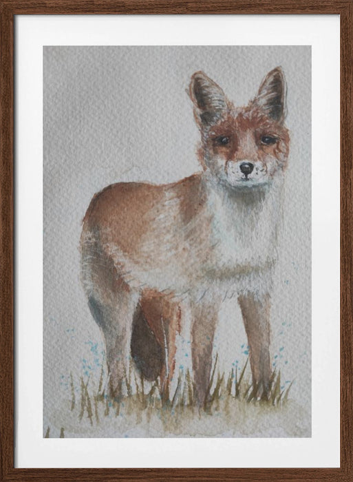 Fox Framed Art Wall Decor