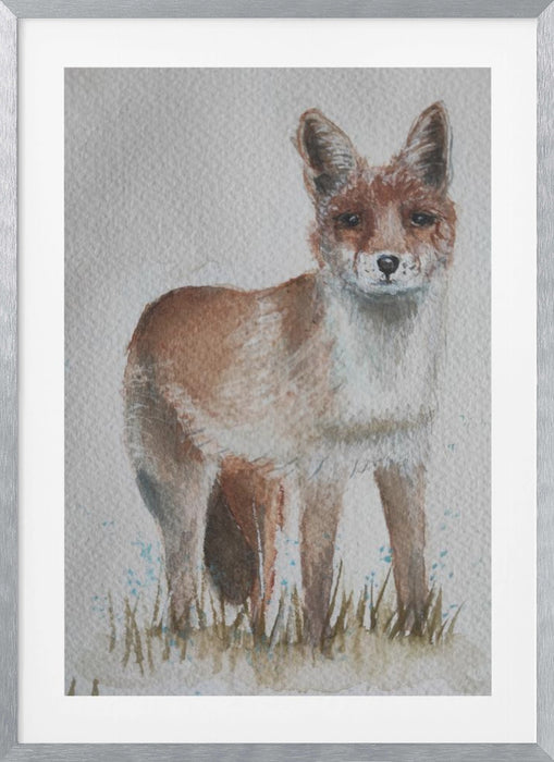 Fox Framed Art Wall Decor