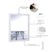 40x60 White Picture Frame For 40 x 60 Poster, Art & Photo Picture Frame Store New Jersey