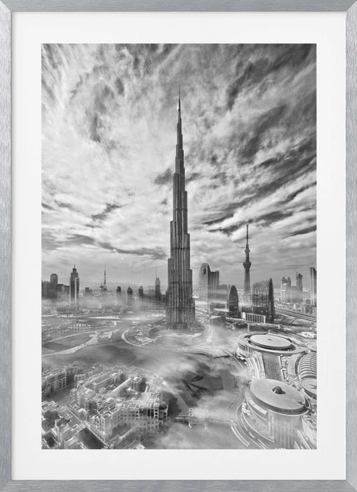 Super Skyline Framed Art Modern Wall Decor