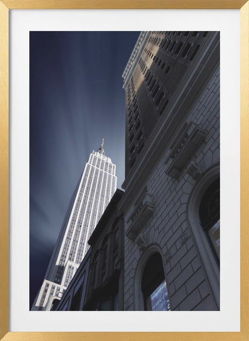 Skyscraper Framed Art Modern Wall Decor