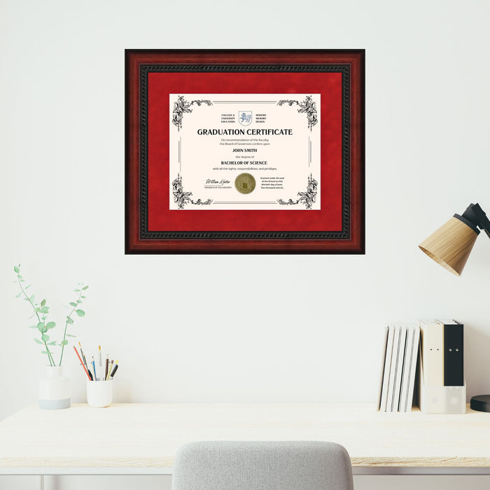 Executive Custom Cornell University Diploma 8.5x11 Certificate Frame