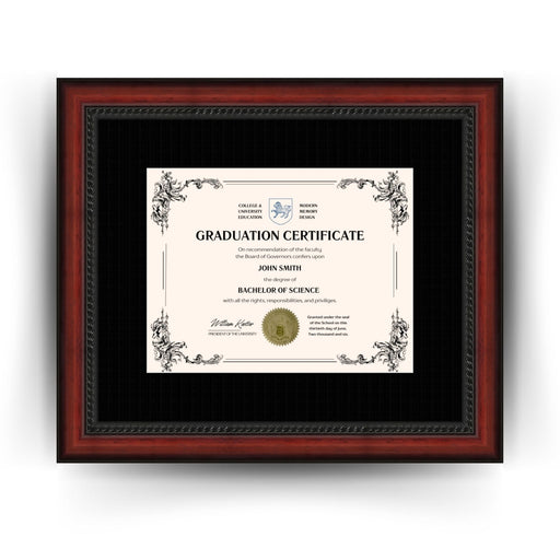 University of Colorado Boulder Diploma Frame 8.5x11 Certificate Black