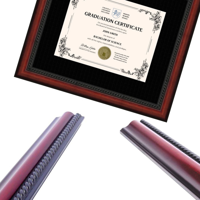 University of Colorado Denver Diploma Frame 8.5x11 Certificate Black