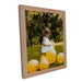 a picture of a little girl in a field with balloons