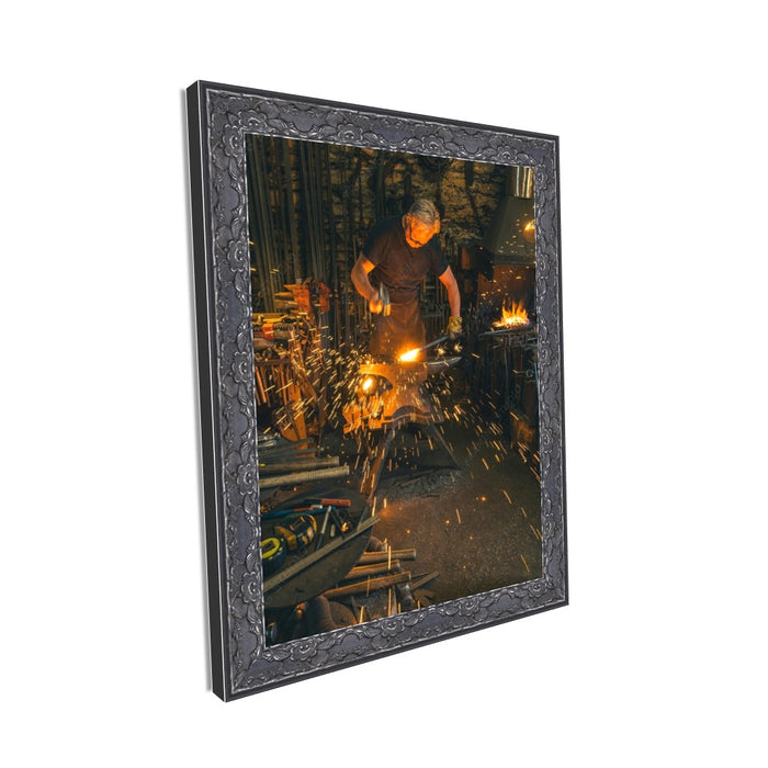 Black Ornate Antique Picture Frame Gallery Wall