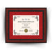 Harvard  University Diploma Frame 8.5x11 Certificate Mahogany