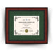 University of South Florida Diploma Frame 8.5x11 Certificate Green