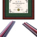 George Mason University Diploma Frame 8.5x11 Certificate Green