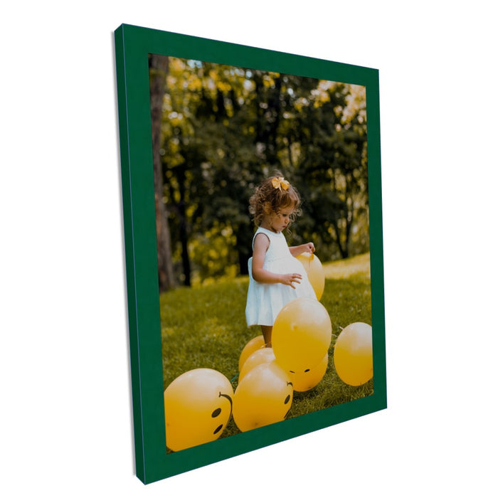 Green Picture Frame Modern Flat Custom Framing Popular Sizes