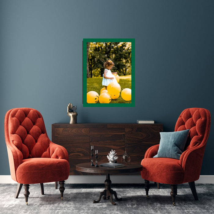 Green Picture Frame 8x10 Flat Custom Framing Popular Sizes