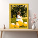 Modern Yellow Picture Frame Flat Custom Framing - Popular Sizes