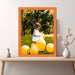 Orange Picture Frame 20x30 Custom Framing - Popular Sizes