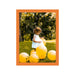 Orange Picture Frame 8x10 Custom Framing - Popular Sizes