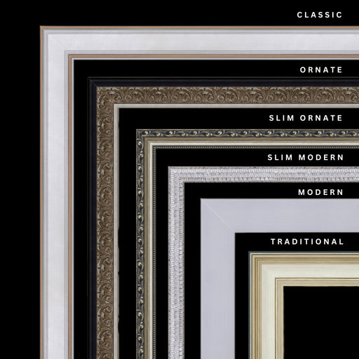 47x28 Silver Picture Frames