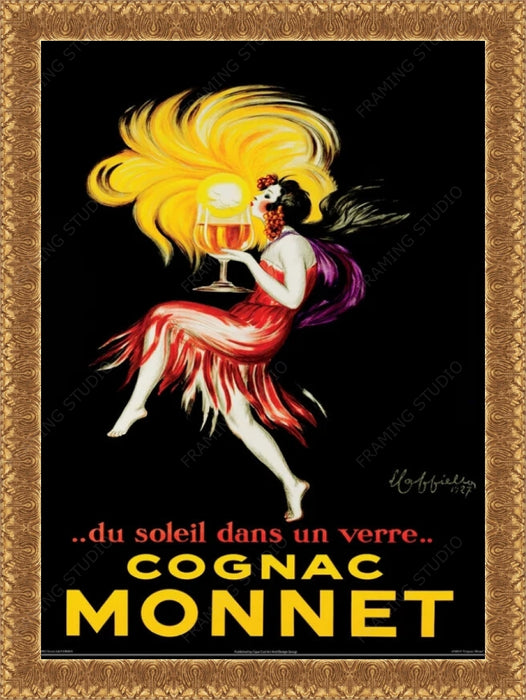 Cognac Monnetby Leonetto Cappiello 40x60