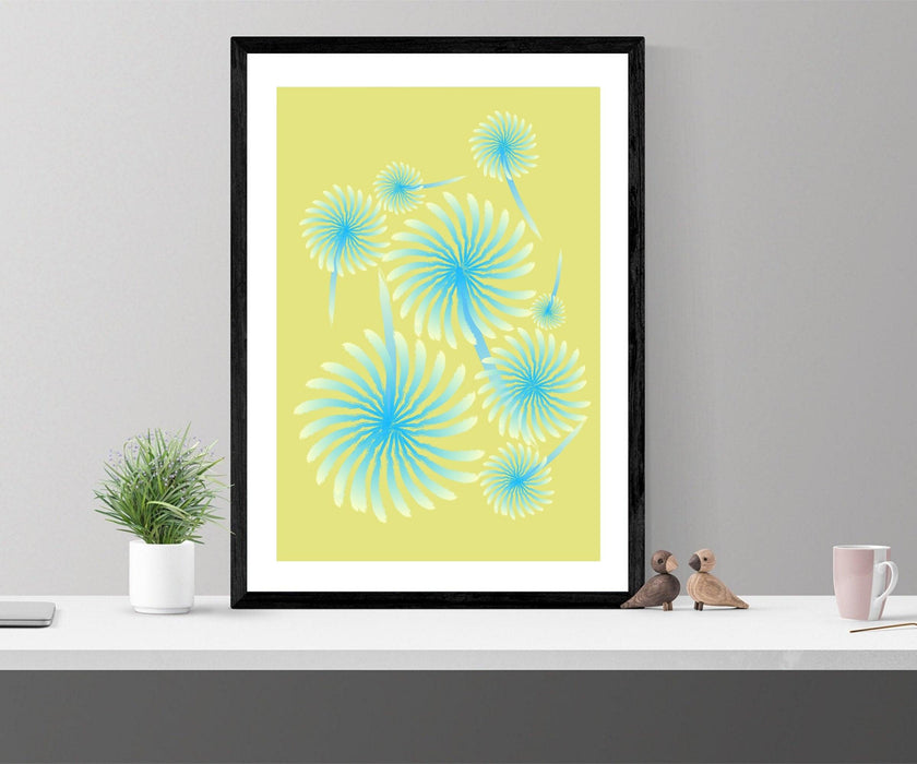 Abstract Artwork Dandelion M Canvas Prints Framed art - Modern Memory Design Picture frames - New Jersey Frame shop custom framing