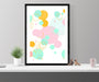 Abstract Artwork Wall Art Pink Canvas Prints Framed art - Modern Memory Design Picture frames - New Jersey Frame shop custom framing