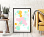 Abstract Artwork Wall Art Pink Canvas Prints Framed art - Modern Memory Design Picture frames - New Jersey Frame shop custom framing