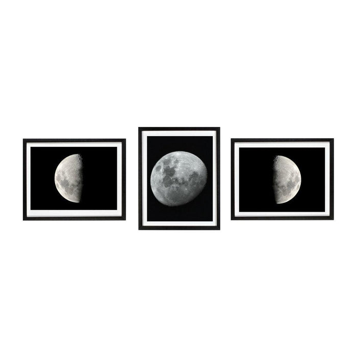 Abstract Moon Framed wall art print Abstract Canvas Prints Framed art - Modern Memory Design Picture frames - New Jersey Frame shop custom framing