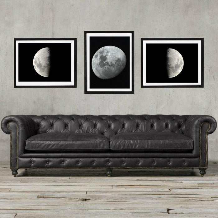 Abstract Moon Framed wall art print Abstract Canvas Prints Framed art - Modern Memory Design Picture frames - New Jersey Frame shop custom framing