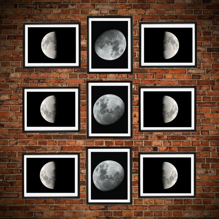 Abstract Moon Framed wall art print Abstract Canvas Prints Framed art - Modern Memory Design Picture frames - New Jersey Frame shop custom framing