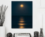 Abstract Moon Night Home Canvas Canvas Prints Framed art - Modern Memory Design Picture frames - New Jersey Frame shop custom framing