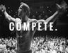 Arnold Schwarzenegger CONQUER Motivation Quote Poster Picture Frame Store New Jersey