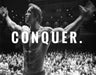 Arnold Schwarzenegger CONQUER Motivation Quote Poster Picture Frame Store New Jersey