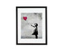 Banksy Girl With Balloon Framed Art Print Picture Frame Store New Jersey