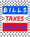 Bills Taxes Dreams capitalism Motivational quote framed art print Picture Frame Store New Jersey