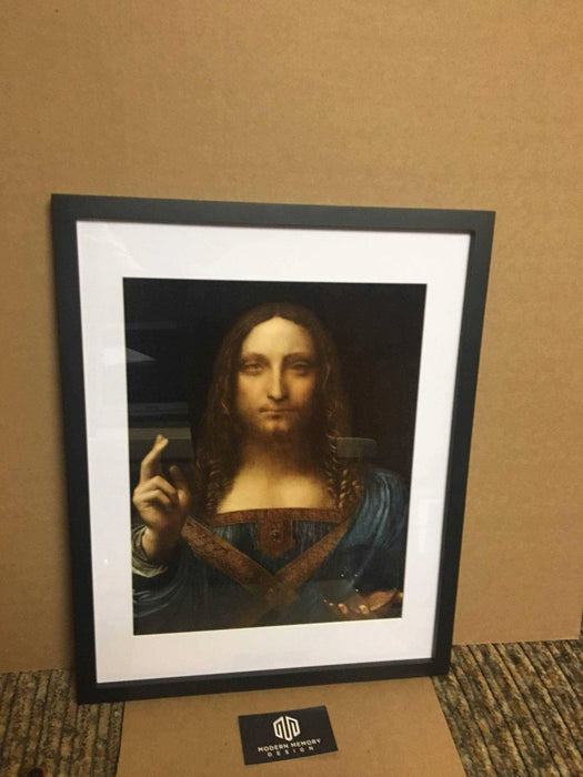 Salvator Mundi by Leonardo da Vinci framed Picture Frame Store New Jersey