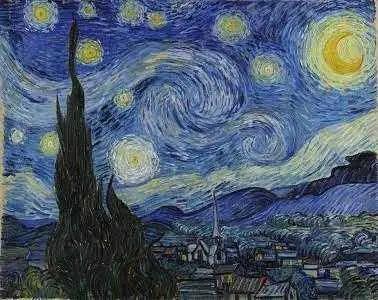 Artwork Starry Night Van Gogh framed art print Picture Frame Store New Jersey