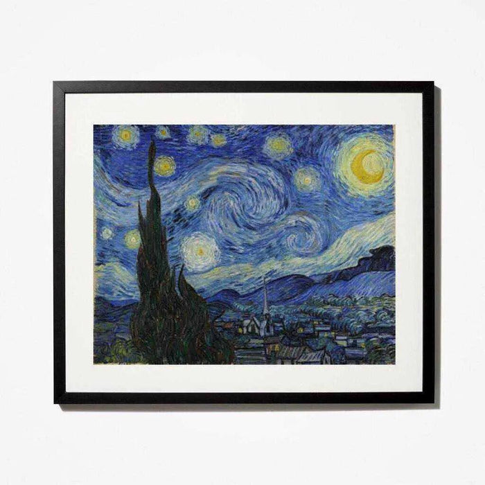 Artwork Starry Night Van Gogh framed art print Picture Frame Store New Jersey