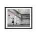 Banksy Girl With Balloon Framed Art Print Picture Frame Store New Jersey