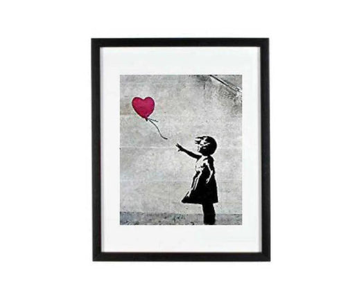 Banksy Girl With Balloon Framed Art Print Picture Frame Store New Jersey