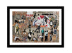 Banksy Mural Graffiti Street Art Collage - Modern Memory Design Picture frames - New Jersey Frame shop custom framing