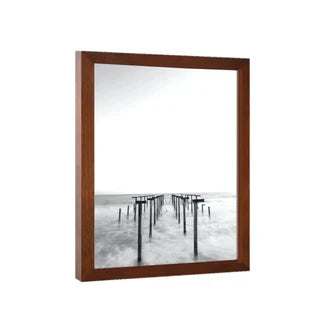 Modern 5x22 Black Picture Frame Wood 5 x 22 Poster Photo