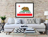 California Flag Art Print Framed Picture Frame Store New Jersey